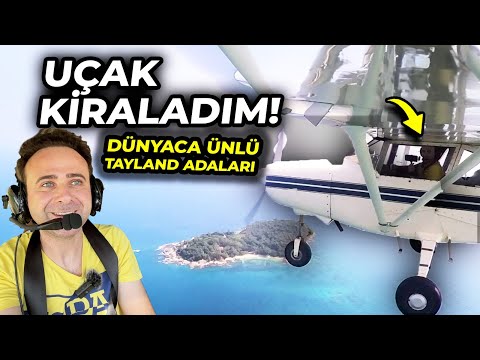 Hayatımda İlk Kez Özel Uçak İle Tayland Adalarını Gezdim !