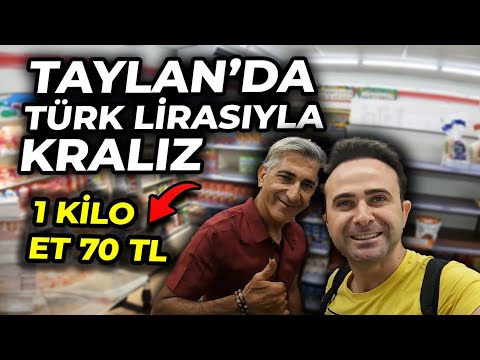 Bu ÜLKEDE Türk Lirası Halen Değerli Mi ! - Tayland'da Yaşam Maaliyetleri Çok Ucuz !