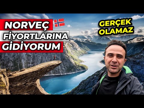 Norveç Fiyortlarına Geldim - Dünyanın En İyi Doğa Ülkesi Olabilir !!!