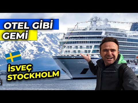 Bu DEVASA Gemi İle İsveç'e Gidiyorum - Rüya Gibi Yerlerde Yaşıyorlar - Stockholm Gezisi
