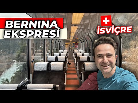 Dünyanın En Ünlü Cam Treni - İsviçre Bernina Ekspresi ile Alpler'e Gittim