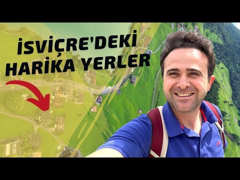 İsviçre'de Bulutların Üzerindeki Dağlara Çıktım - Bunlar Nasıl Köyler ?