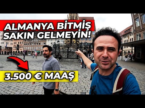 Bizi Kıskanan Ülke Almanya'ya Geldim - Televizyonlardaki Gibi Değilmiş !!!