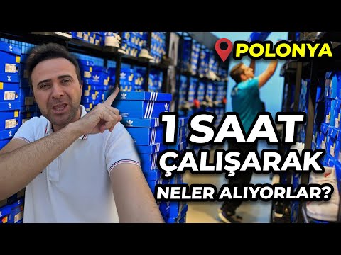 Bakın Avrupa'da Sadece 1 Saat Çalışarak Neler Alıyorlar - Alım Gücü Harika !!!