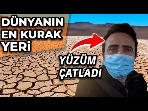 Bakın Atakama Çölünde İlk Günümüz Nasıl Geçiyor - Bütün Vücudumuz Çatladı