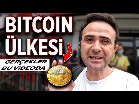 Burada Bitcoin Yerel Para Birimi -  Bakın El Salvador'daki İlk Günümde Neler Oldu !!!