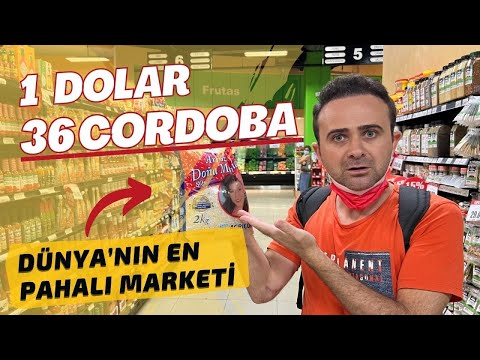 Türk Lirası İle Bu Ülkede Sadece Zenginler Yaşar - 1 Dolar 36 Cordoba | Nikaragua