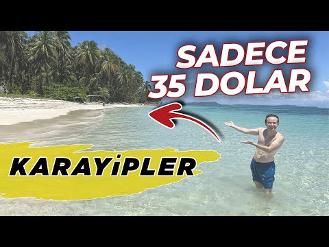 35 Dolara Karayipler  - Bu Adalar Gerçek Mi ? Maldivler Halt Yemiş...