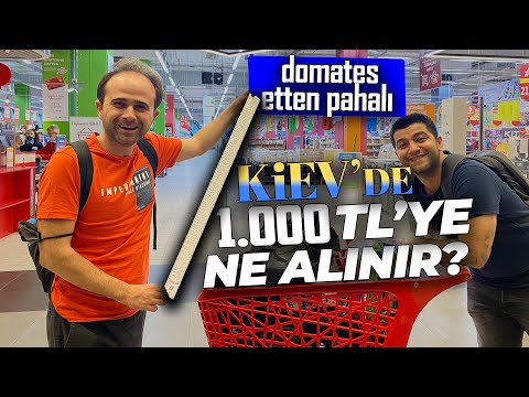 Bu Ülkede Yaşamak Hiç Kolay Değil - 1 Haftalık Alışveriş 1.000 TL Tutar mı ?