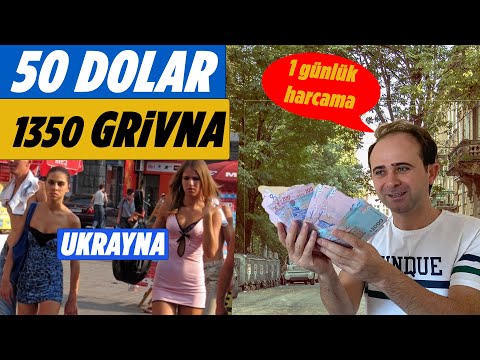 Kiev'de 50 Dolar (1.350 Grivna) 1 Gün Geçer Mi ?