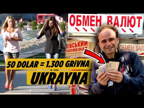 Bu Nasıl Ukrayna ? 50 Dolar (1.350 Grivna) 1 Gün Zor Geçti. Ama Nasıl ?