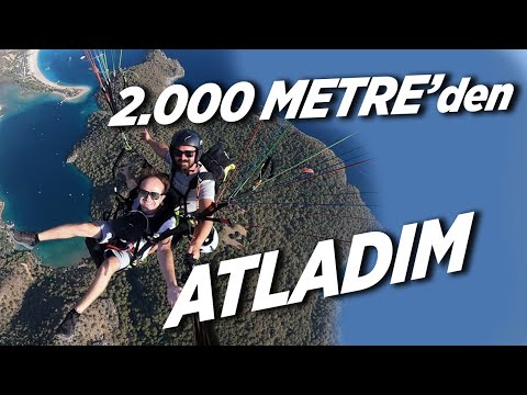 2.000 Metreden Atladım - Ölüdeniz Yamaç Paraşütü Yaptım