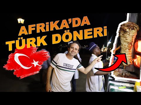 Bakın Afrika'da Türk Dönerini Nasıl Satıyorlar ( Zanzibar Sokak Lezzetleri )