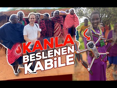 Hayvan Kanı İçerek Beslenen Afrika Kabilesini Ziyaret Ettim (Aslan Avlayan Lider Oluyor)
