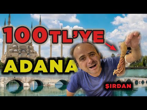 Hayatımda İlk Kez Yedim (Açken İzlemeyin) Bunlar Nasıl Lezzetler | 100 TL ile Adana'da 1 Gün