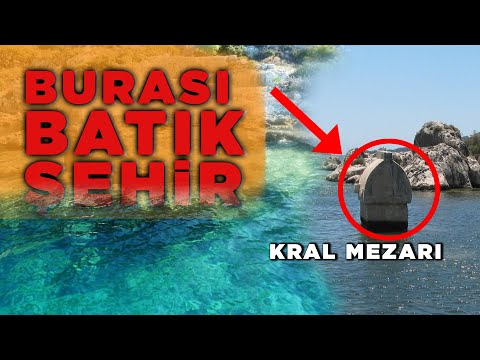 Denizin Altında Kalmış Batık Şehirde 1 Gün Geçirdim (Kekova Tekne Turu) ŞAŞIRACAKSINIZ !!!