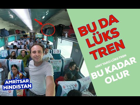 Hindistan'da 10 Dolara FİRST CLASS VİP Tren Deneyimi (Bu Sefer Lüks Tren Deneyimi Yaptım)