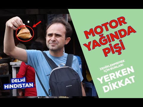 Bu Yemekler Yenmez !!! 1 Gün Boyunca Hint Yemeklerini Tattım (Hindistan Sokak Yemekleri)
