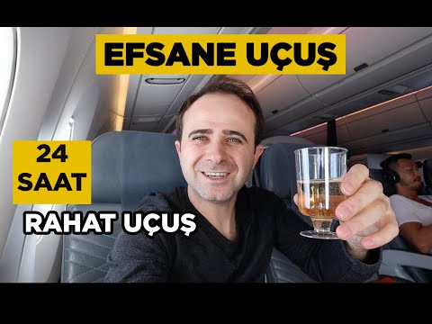 24 Saatlik Avustralya Uçak Yolculuğu Yaptım : Efsane Premium Uçuş Deneyimi