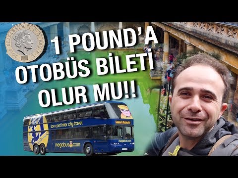 1 TL’ye Otobüs Bileti Aldığınızı Düşünün !!! Keşke Türkiye’de Olsa !!! 1 Pound'a Bilet Mi Olur ?
