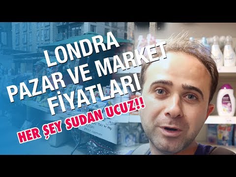 Londra Pazar ve Market Fiyatları| Londra