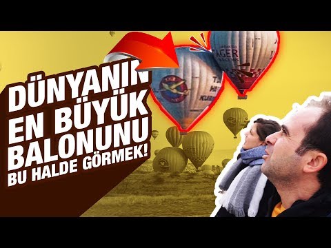 Kapadokya’daki Balonlar İle Uçmak Bakın Nasılmış !!!