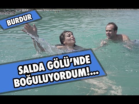 Salda Gölü'nde Boğulma Tehlikesi Atlattım !