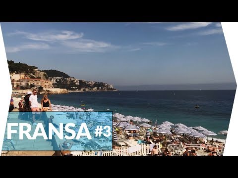 Fransa'nın En Ünlü Cote D'azur Sahillerini Gezdim | Cannes - Nice