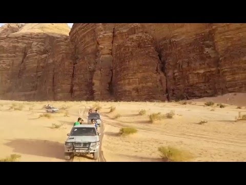 Ürdün'de Çöl Safarisi-Wadi Rum