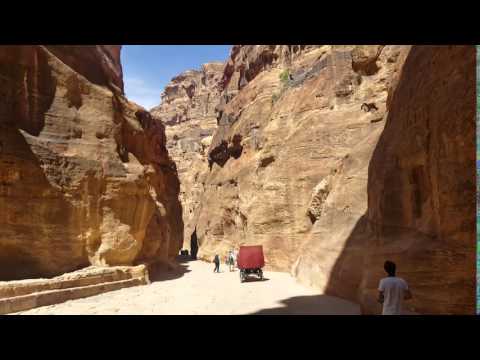 Petra Siq Kanyonu-Ürdün