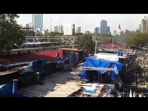 Dobi Ghat-Mumbai'nin En Büyük Çamaşır Yıkama Merkezi