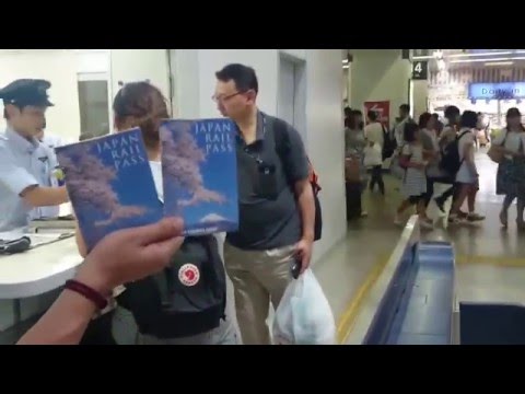 Japonya'da Shinkansen Trenlere Nasıl Binilir ?