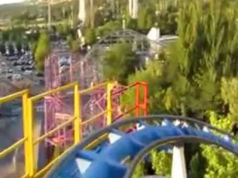 Hız Treninde Korku Dolu Dakikalar ! I Lagoon Amusement Park Utah