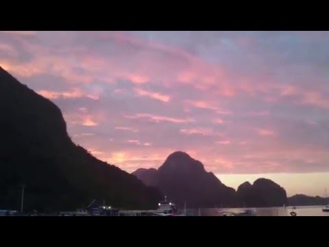 El Nido Günbatımını İzledim -Filipinler-Philippines