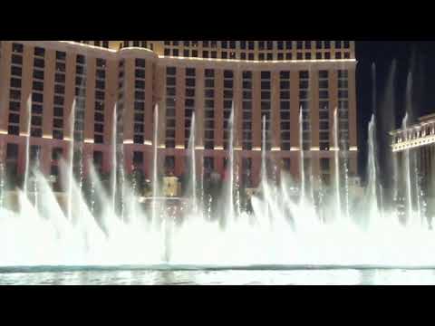Bellagio Hotel'de Muhteşem Su Gösterisi -Las Vegas