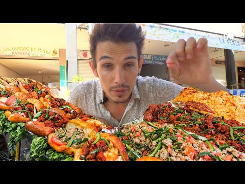 Patlayana kadar yedim! - Meksika'nın SOKAK YEMEKLERİ (Vegan 🌱)