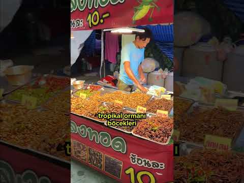 Tayland'ın İlginç Sokak Yemekleri 😳 #shorts