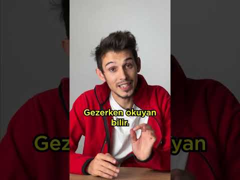 Çok GEZEN mi bilir? Çok OKUYAN mı?  #shorts