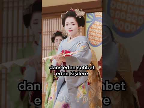 Japonya'da Hayat Kadını Olarak Bilinen Geyşalar Aslında Kim? #shorts