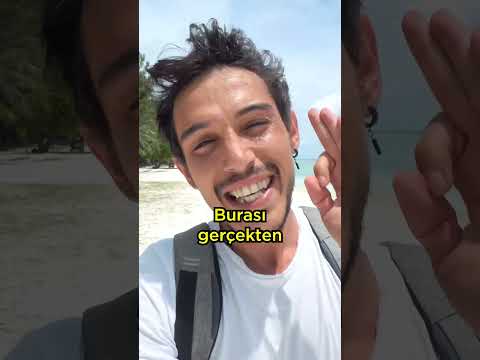 İşte GERÇEK Maldivler böyle bir yer!  #shorts