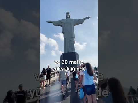 Bu heykelin içinde ne var? 🇧🇷Rio, İsa Heykeli