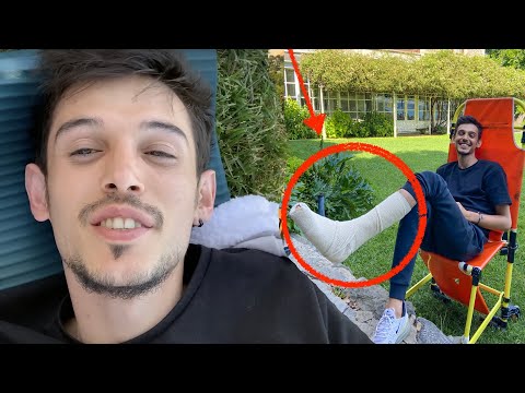 2500 km yol yaptım işte başıma gelenler (ayağım kırıldı)