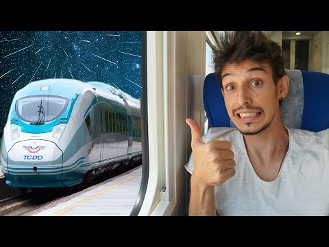 Konya'ya EFSANE Göktaşı yağmurlarını izlemeye gidiyorum - Yüksek Hızlı Tren Yolculuğum