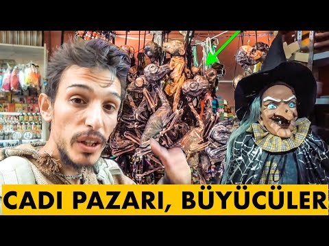 Muhtemelen İlk defa göreceksiniz - CADI PAZARI VE BÜYÜCÜLER