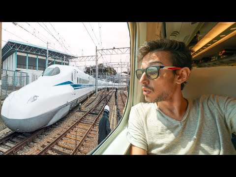 Uçaktan HIZLI Trene Bindim! 🚅 (450 km yol) - JAPONYA