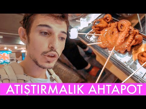 Japonya'nın İLGİNÇ Sokak Yemeklerini Deniyorum!🇯🇵 -  (sokak lezzetleri)