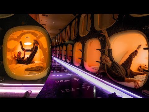 FANTASTİK KAPSÜL OTELDE Kalıyorum! - JAPONYA (oda turu)