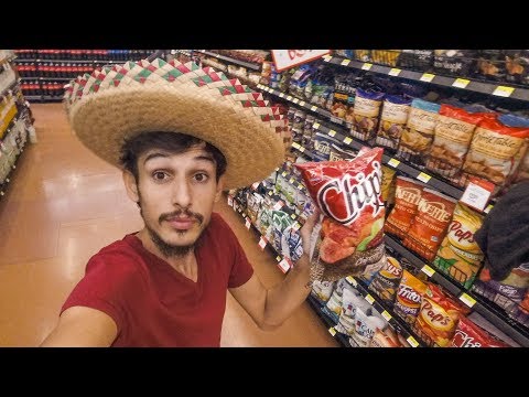 Meksika'da İlginç Bir Süpermarkete Gittim! - FİYATLAR VE YAŞAM