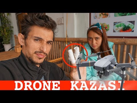 DRONE İLE PARMAKLARIMI KESTİM - DJI Mavic Air İlk Uçuş Vietnam!