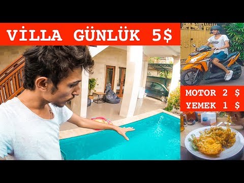 Günde 10 Dolara Krallar gibi Yaşamak - Bali Adası Ev Turu